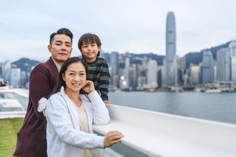 Hong Kong Skyline & Waterfront Private Photoshoot Standard: 20 photos | 30 mins