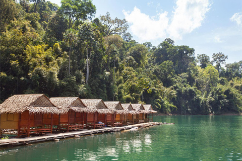 Safari w Khaolak: Sanktuarium słoni i jezioro Cheow Lan Bliss