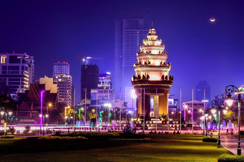 Phnom Penh by Night: A Dozen City Highlights by Tuk-Tuk