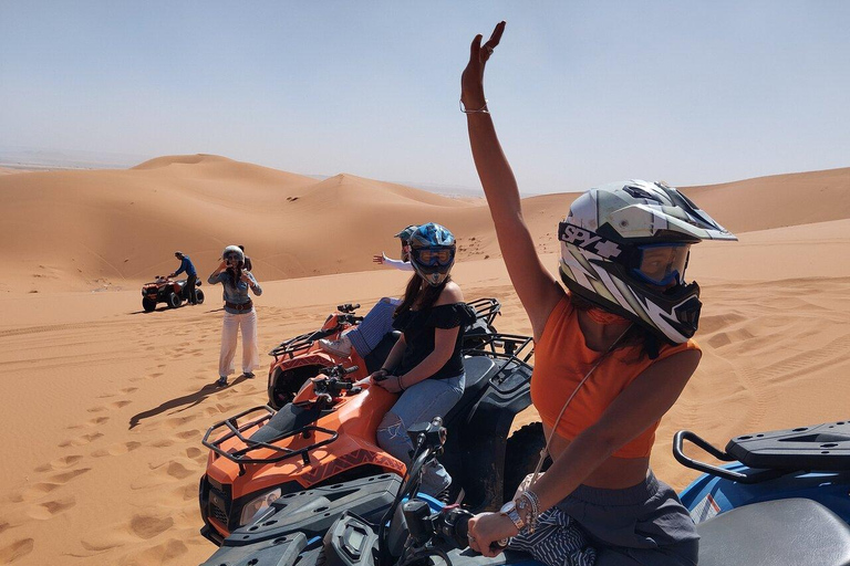 Marrakech or Fes: 4-Day Desert Tour to Erg Chebbi Dunes 4D3N Desert Tour Fez to Marrakech (Luxury Accommodations)