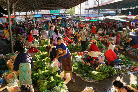 Vientiane: Market Tour and Cooking Class with Challenge Cooking Class only
