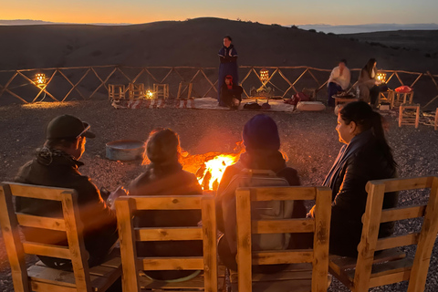 Marrakesch:Erkunde die Wüste Agafay Kamel&Quad mit Abendessen&Show