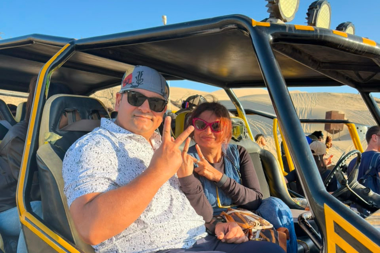 Paracas, Ballestas Islands, and Huacachina with Buggies and Sandboarding Paracas, Ballestas, and Huacachina: Dune Buggy, Sandboarding + Pickup Included