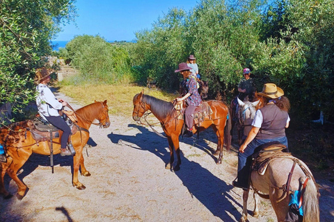 Sorrento: 3-godzinna przejażdżka konna po półwyspie Sorrento
