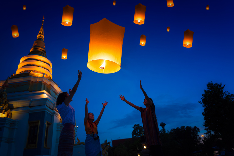 Yi Peng: Loy Krathong Festival with Buffet & Lantern Release