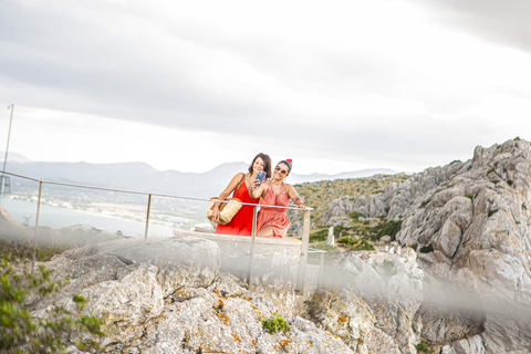 Från Alcudia: Solnedgångstur i Formentor med Cava