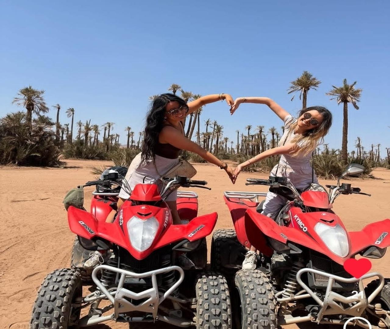 Marrakesch: Quad-Abenteuer in der Palmeraie mit Tee