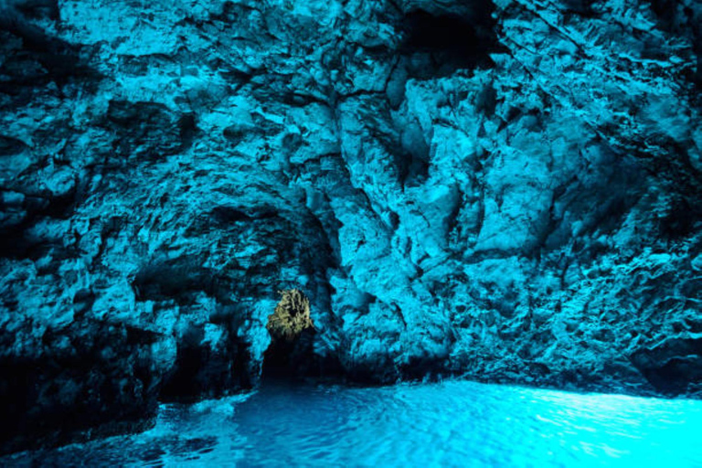 Split: Blue Cave, Green Cave & 5 Islands Boat Adventure Tour Split: Blue, Green Cave, 5 islands, Blue Lagoon, lunch - req