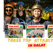 Dalat: Luge Kart, Mongoland, and Alpine Coaster Tour