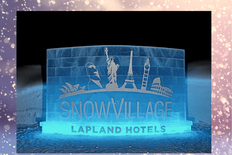 Levi: Lainio Snow Village Day Tour