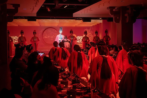 Beijing: Palace Banquet with Hanfu Costume, Show, and Dinner Regular Seat Only Meal (plz to book 7 days in advance)