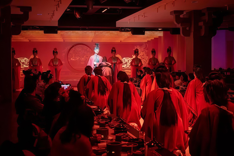 Beijing: Palace Banquet with Hanfu Costume, Show, and Dinner Regular Seat Only Meal (plz to book 7 days in advance)