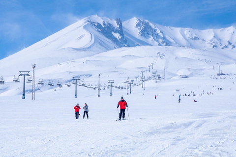 Cappadocia: Mount Erciyes Ski Resort Day Trip with meal and Ski Pass (10 rides)