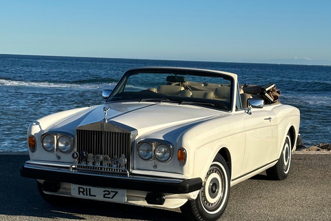 Private Rolls-Royce Corniche tour on the French Riviera Private tour in a Rolls-Royce Corniche on the French Riviera