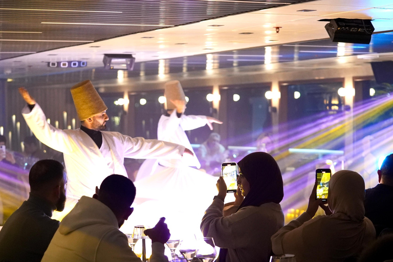 Istanbul: Luxury Dinner Cruise Pickup Include Menu + Soft drinks + Meeting point