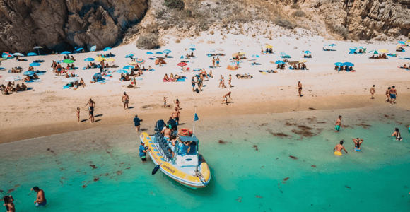 Taxi Boat Beach Ribeira do Cavalo