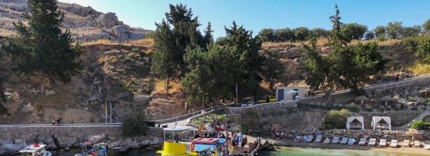 Lindos : 3 heures de sous-marin à hippopotames avec arrêt baignade à Navarone Bay