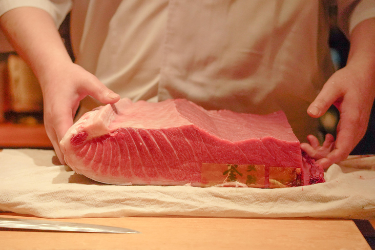 Hochwertiges Sushi &amp; Tempura-Essen in Ginza