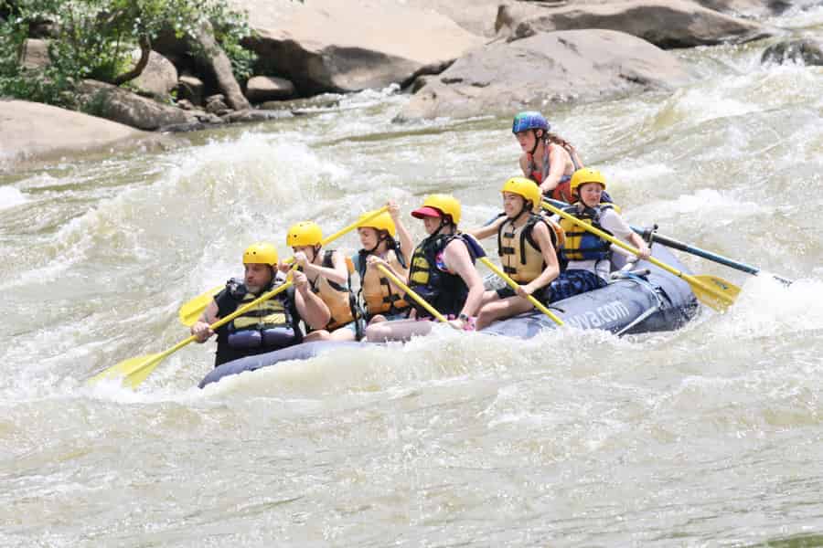 Hico, WV: Rafting für Familien am Upper New River – Nachmittags-Express. Foto: GetYourGuide Hico, WV: Rafting für Familien am Upper New River – Nachmittags-Express. Foto: GetYourGuide