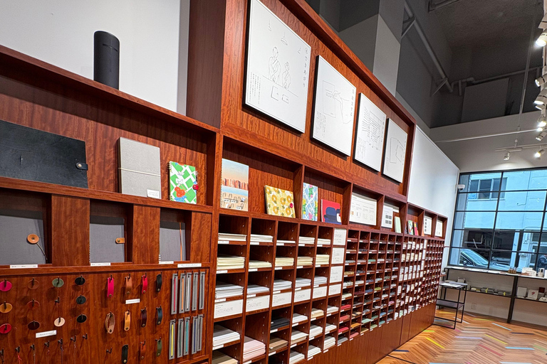 Tokyo: Asakusa Notebook-Making Workshop and Bike Tour