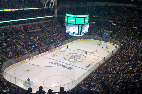 Nashville: Nashville Predators Ice Hockey Game Ticket Lower Sideline