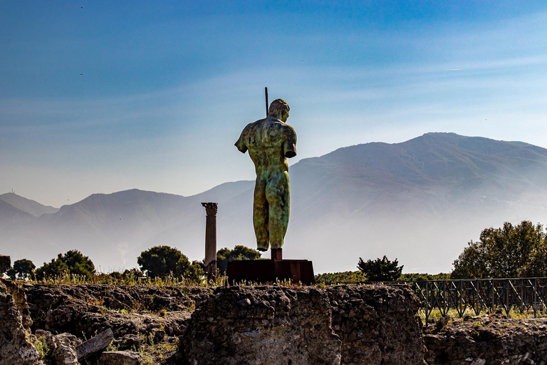 From Amalfi: Pompeii and Mount Vesuvius Winery Private Tour