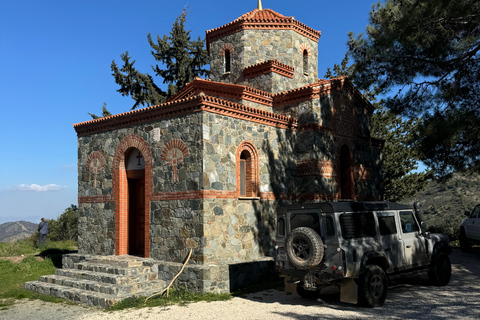 From Ayia Napa: Enchanted Lagoon Jeep Safari Shared Tour