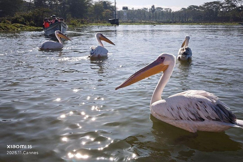 Nairobi: Lake Naivasha Boat Safari and Hell's Gate Tour