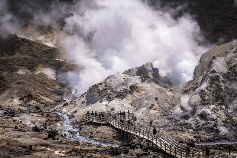 Sapporo: Lake Toya & Noboribetsu Small-Group Day Trip Hotel Pick-up & Drop-off