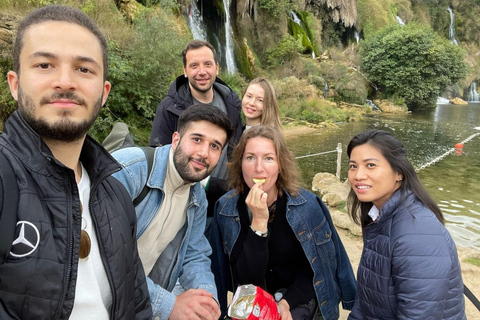 From Sarajevo: Mostar, Blagaj, Waterfalls, Pocitelj & Konjic Tour in English Without Entry Fees