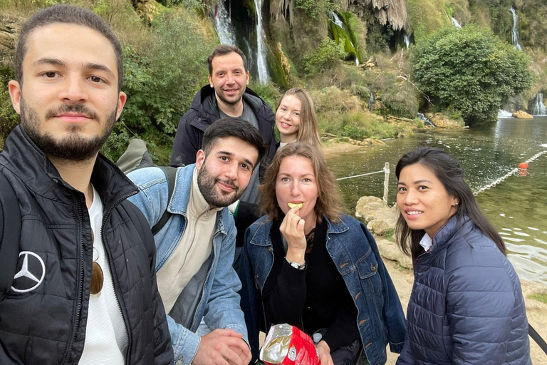 From Sarajevo: Mostar, Blagaj, Waterfalls, Pocitelj & Konjic Tour in English Without Entry Fees
