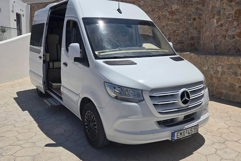 Santorini: Private Tour with Local Guide and Transportation Santorini: Guided Tour with Transportation & Local Guide 3h