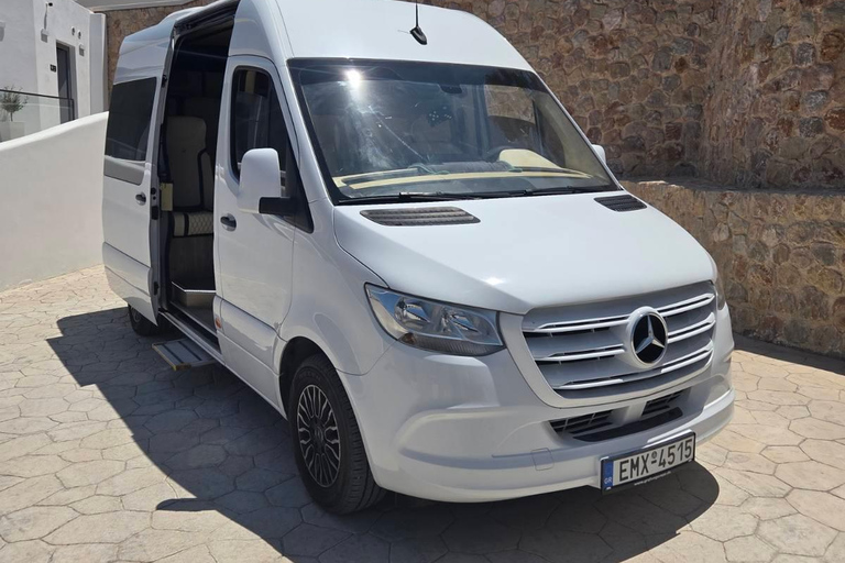 Santorini: Private Tour with Local Guide and Transportation Santorini: Guided Tour with Transportation & Local Guide 3h