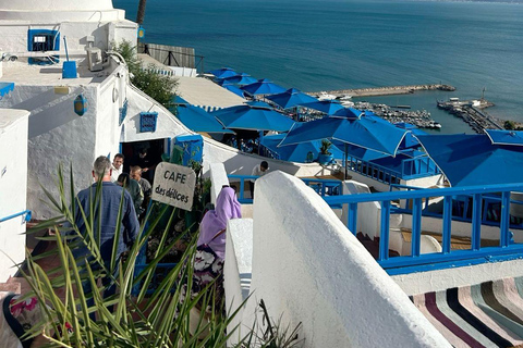 Private VIP Tour: Carthage & Medina & Sidi Bou Said PickUp From : Monastir ( Any Hotel & Airbnb )