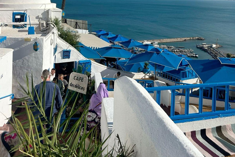 Private VIP Tour: Carthage & Medina & Sidi Bou Said PickUp From : Monastir ( Any Hotel & Airbnb )