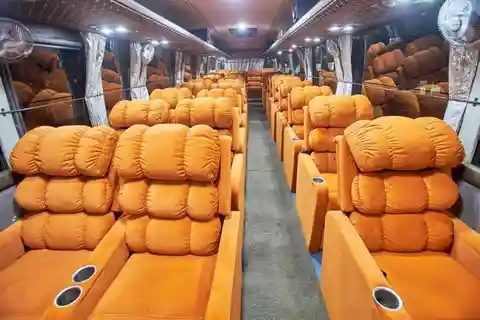 Kathmandu-Pokhara (Deluxe Tourist AC sofa bus)