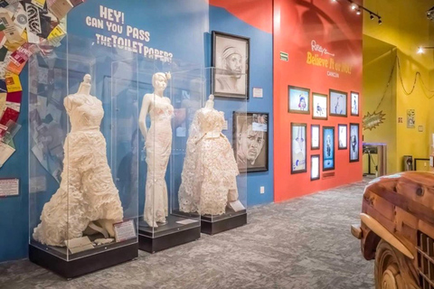 Cancun : Bus en bus à arrêts à arrêts multiples et attractions multiplesCancun : Visite à arrêts multiples de la ville et roue d'observation du ciel