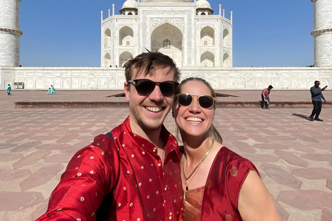 Desde Delhi: tour de 1 día al Taj Mahal y Agra con traslados al hotelDesde Delhi: tour privado con coche, conductor y guía