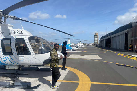 Le Cap : visite en hélicoptère (prise en charge à l&#039;hôtel)