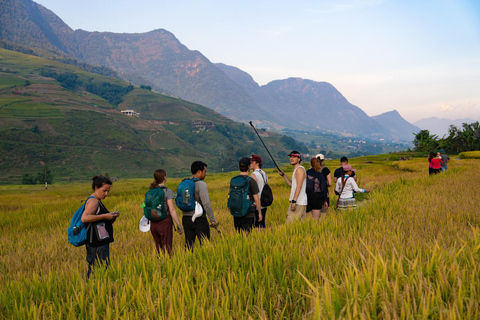 From Hanoi: Sapa 3-Day Trek with Culture and Cozy Bungalow From Hanoi with Sleep Bus & cozy Bungalow