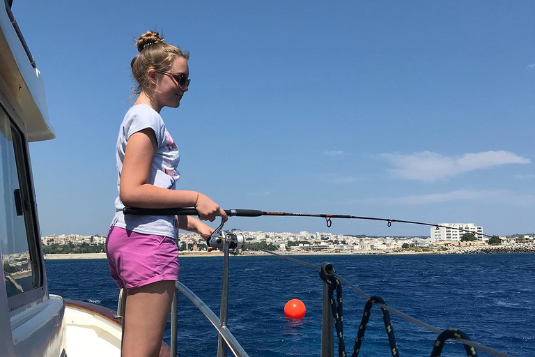 Rhodes : Excursion en bateau de pêche (petit groupe, repas et boissons inclus)Billets de bateau + transfert de Lachania, Plimmiri