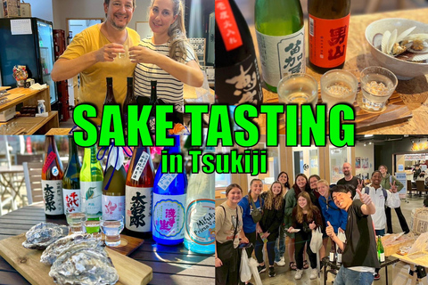 Tokyo: Japanese Sake Tasting Experience in Tsukiji
