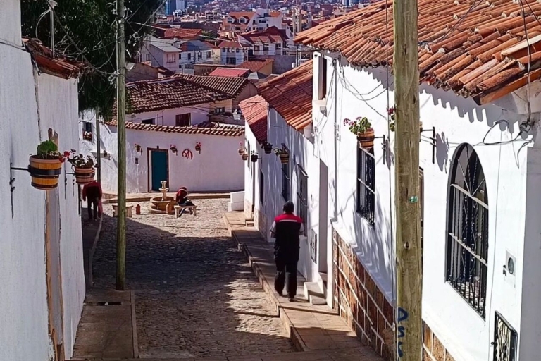 Visite à pied à Sucre : Des tunnels aux tours coloniales