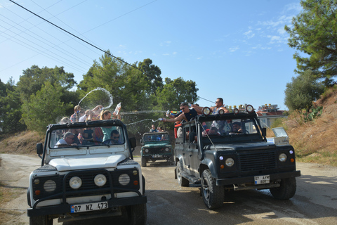 From Alanya: Jeep Safari with Lunch, Dim River & Cave