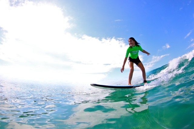 Visit Lennox Head Kids Group Surfing Lesson in Ballina, New South Wales