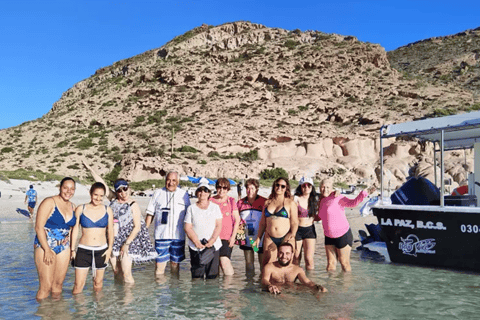 La Paz: Boat ride to Espiritu Santo island and sloop
