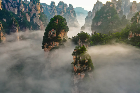 Zhangjiajie 2-Day Tour with Sunrise & Hidden Trails Zhangjiajie 2-Day Tour with Sunrise & Hidden Trails