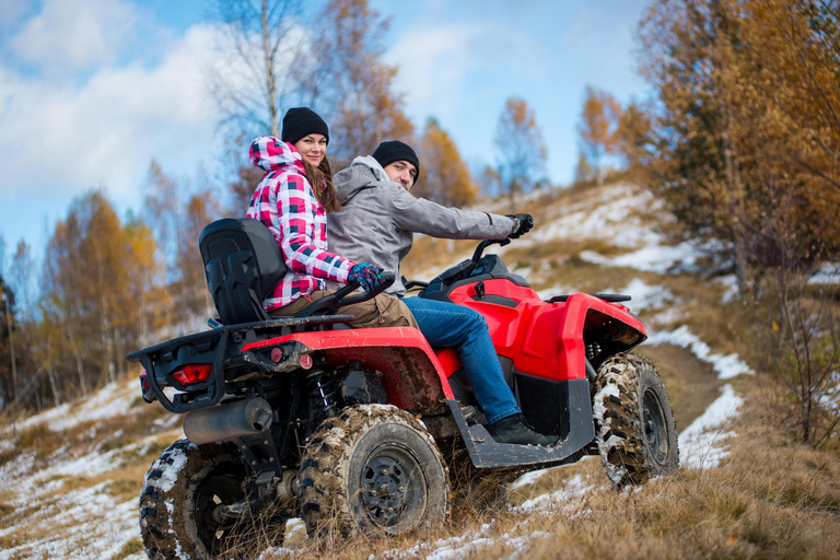 Zakopane: Aventura de quadriciclo com spa termal e sessão de degustação