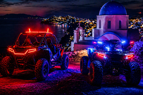 Santorini: ATV Glow Night Tour + Drinks