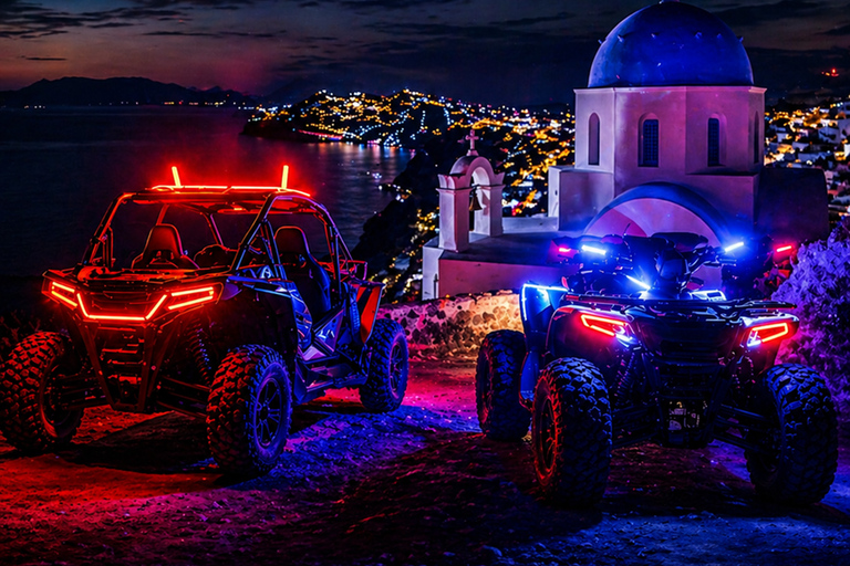 Santorini: ATV Glow Night Tour + Drinks